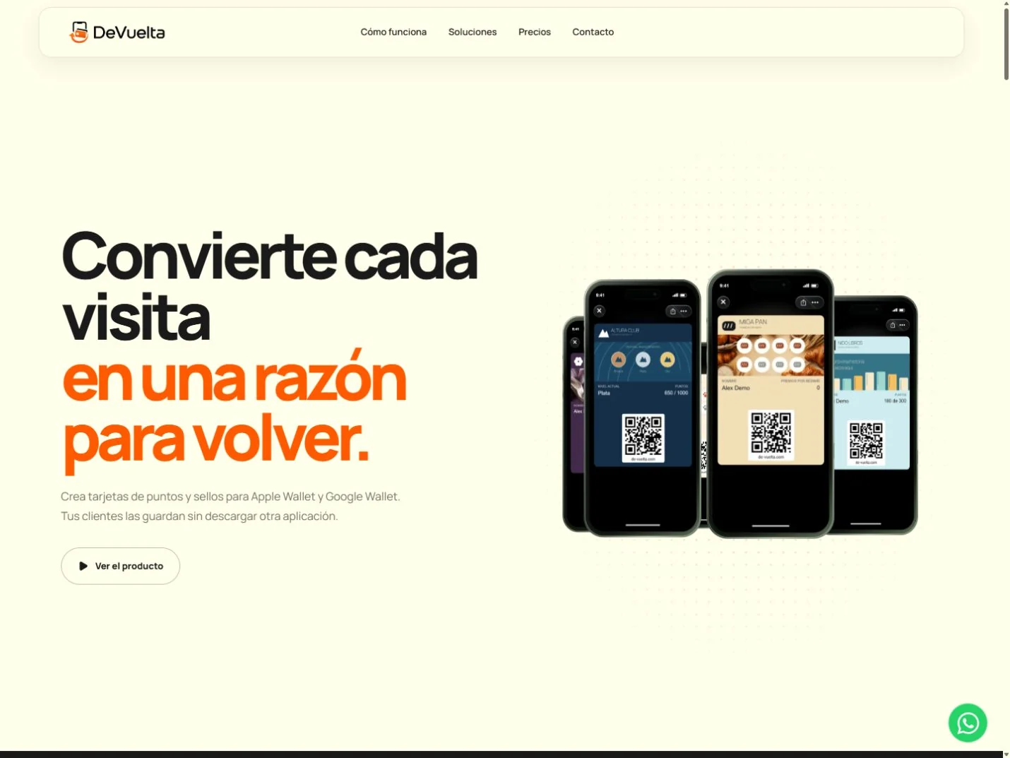 Diseño del proyecto DeVuelta