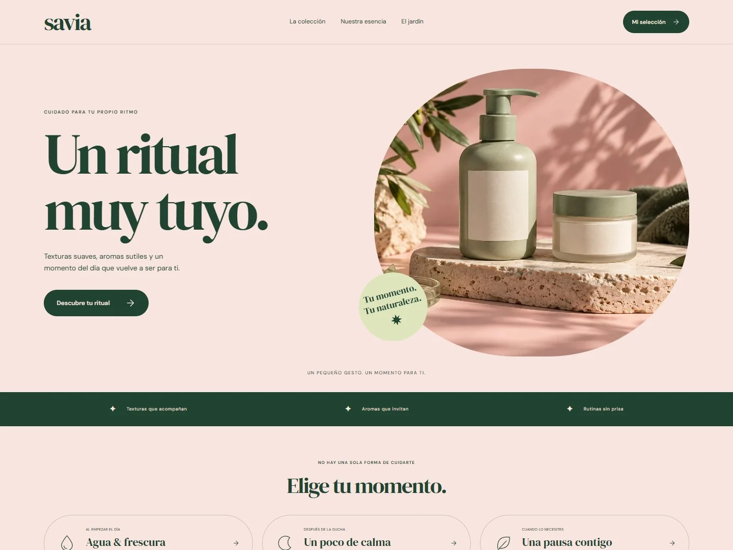 Diseño del proyecto Savia Ritual
